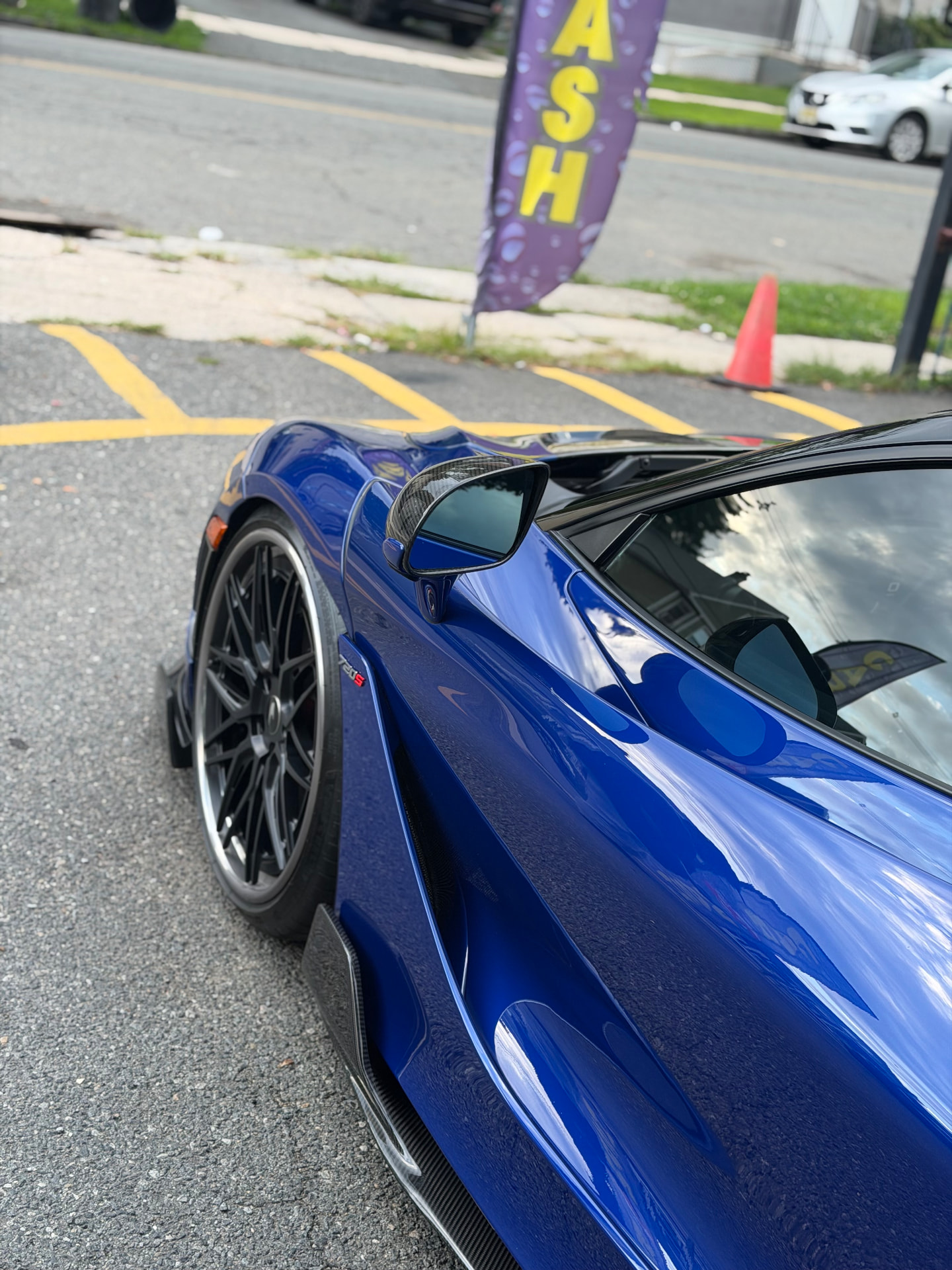 Luxury sports car detailed by K&M Auto Spa